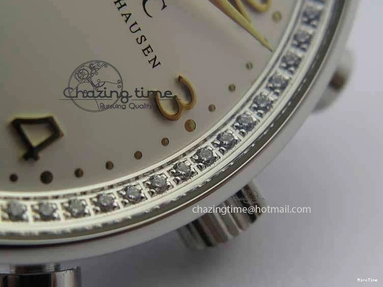 MIROTIME 0507 Portuguese IW3714 Diam ZF V2 1:1 Best Edition White Dial RG Numbers On Brown Leather Strap A79350 (Slim Movement) Fashionable 7246
